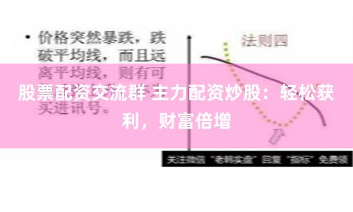 股票配资交流群 主力配资炒股：轻松获利，财富倍增