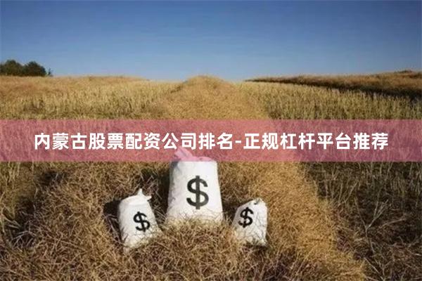 内蒙古股票配资公司排名-正规杠杆平台推荐